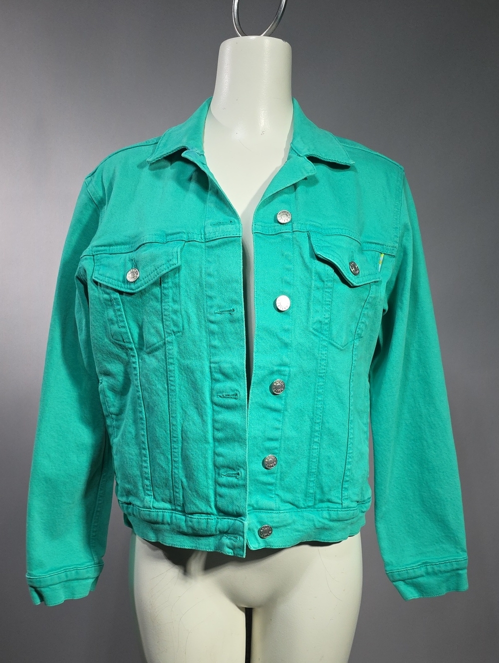 Rails Teal Green Denim Jacket - Women's R10